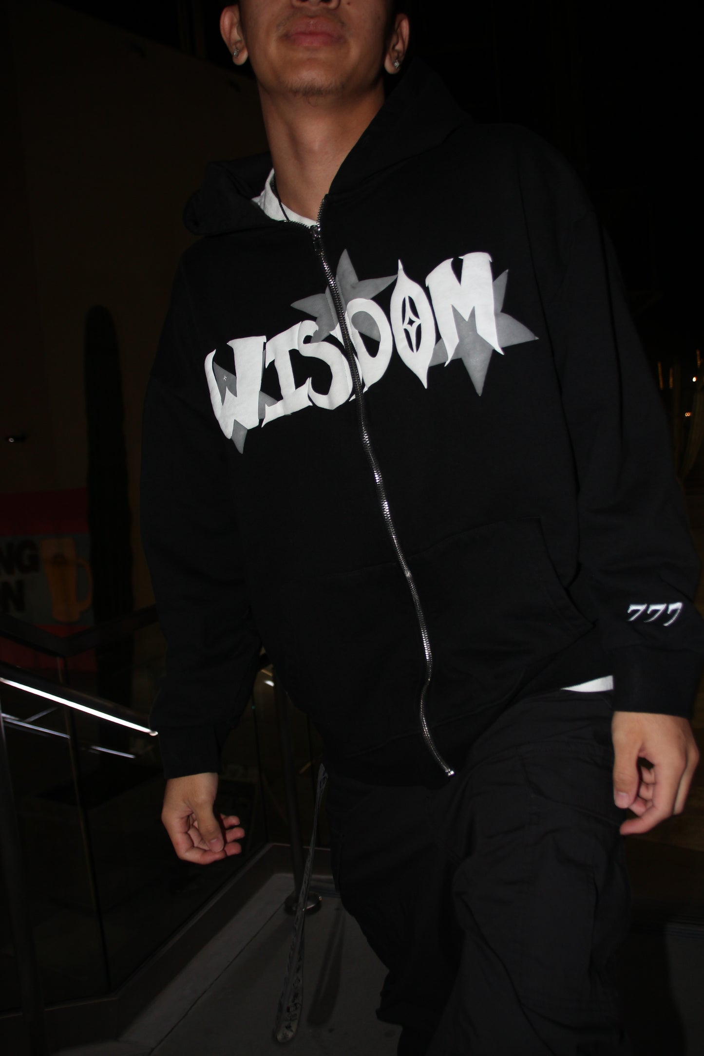 "Onyx" Wisdom Zip-up